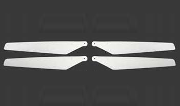 GLB-30734 Main Blade White Walkera 5-4 5-8 EsKy Lama V3 V4 (4pcs)